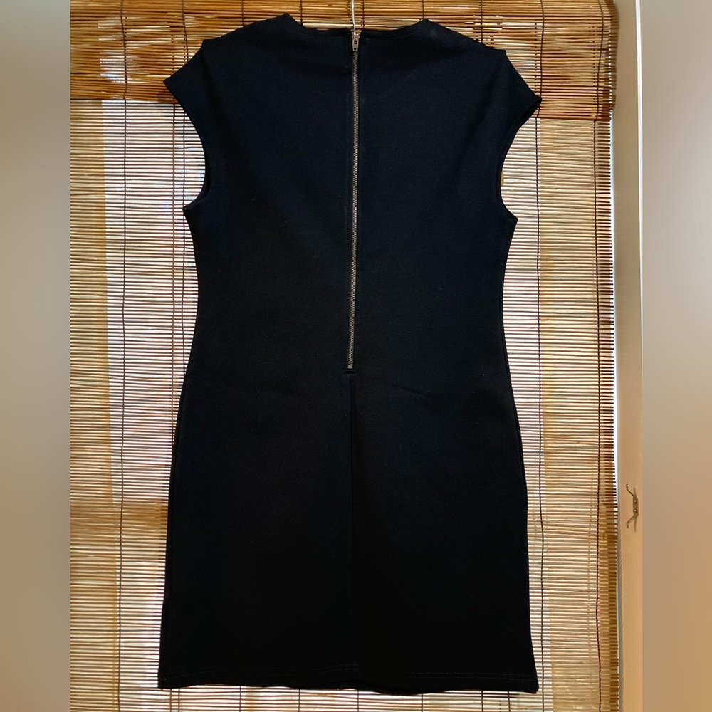 Anthropologie Classic Black Mini Dress - Picture 3 of 11